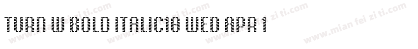 Turn W Bold Italic10 Wed Apr 13 14字体转换